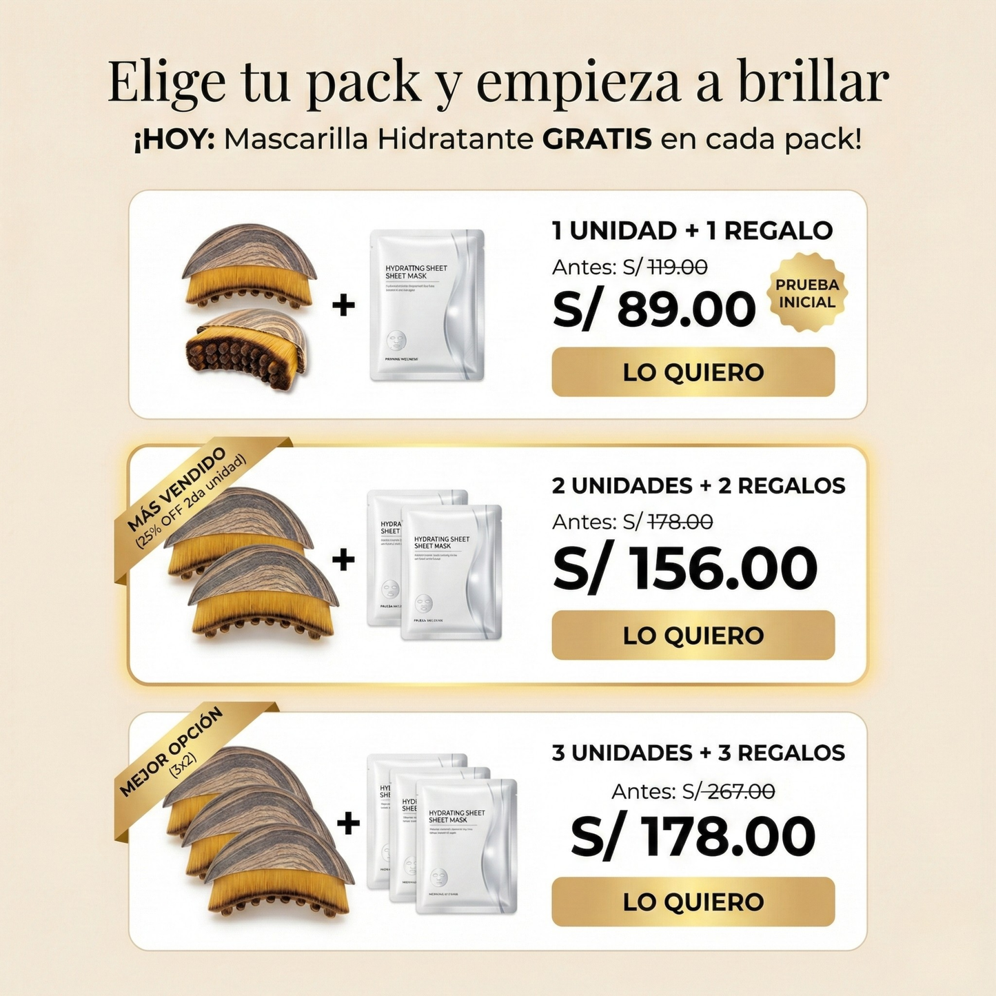 Cepillo Facial de Drenaje y Contorno Linfático CLAVE™| Rostro Más Delgado en 1 Min