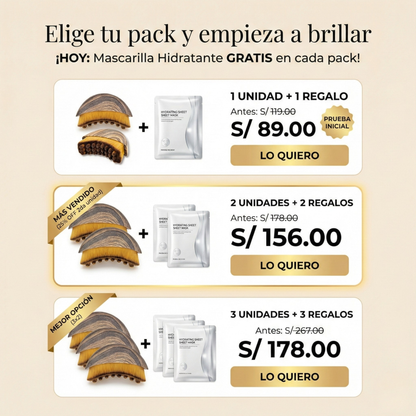 Cepillo Facial de Drenaje y Contorno Linfático CLAVE™| Rostro Más Delgado en 1 Min