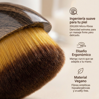 Cepillo Facial de Drenaje y Contorno Linfático CLAVE™| Rostro Más Delgado en 1 Min